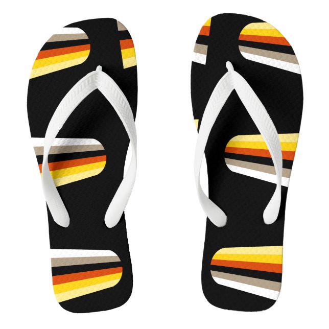 Long Hair Pride Jandals (Footbed)