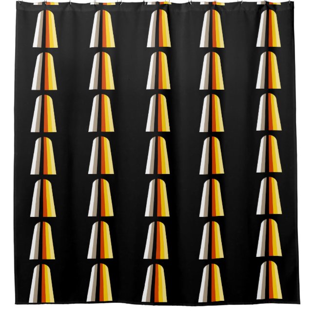 Long Hair Pride Shower Curtain (Front)