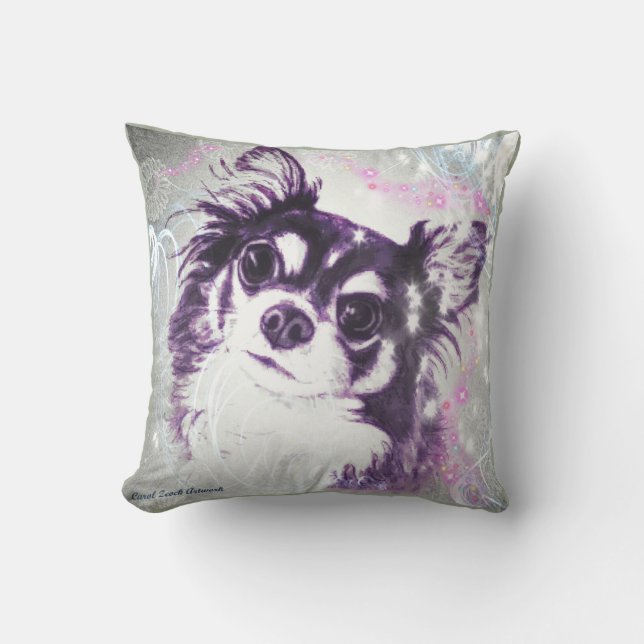 Long Haired Chihuahua Cushion (Front)