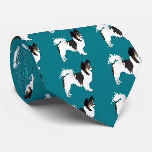 Long-haired Chihuahua or Papillon Basic Design Tie