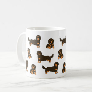 Long-haired Dachshund  Coffee Mug