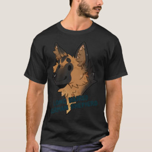 Long Haired German Shepherd 301 T-Shirt
