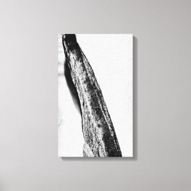 long hard cold lonely canvas print (Front)