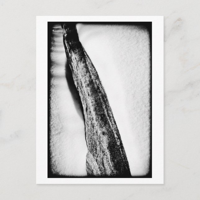 long hard cold lonely postcard (Front)