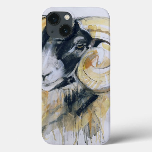 Long Horn Sheep Case-Mate iPhone Case (Back)