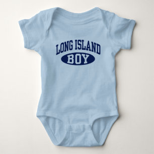 Long Island Boy Baby Bodysuit