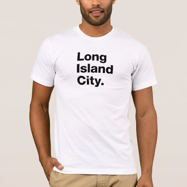 Long Island City (black) T-Shirt (Front)