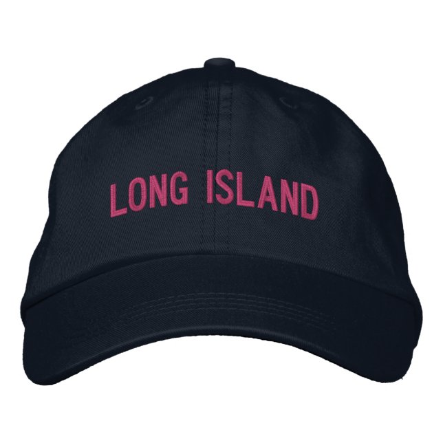 LONG ISLAND EMBROIDERED HAT (Front)