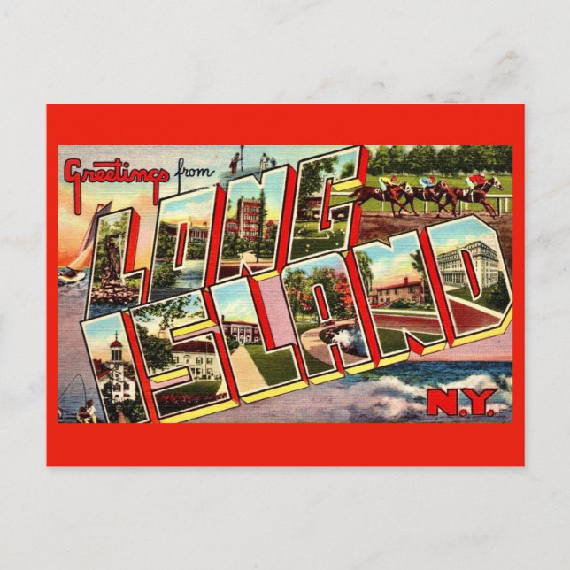 Long Island Greetings Postcard (Front)