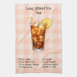 Long Island Ice Tea Bar Towel