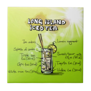 Long Island Iced Tea - Cocktail Gift Tile