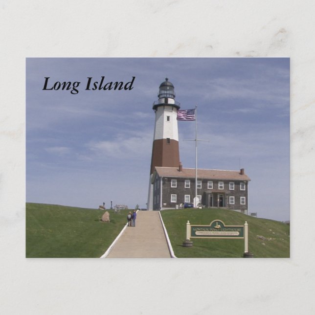 Long Island Lighthouse 2 Postcard (Front)