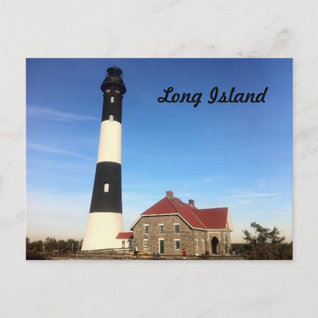 Long Island Lighthouse 3 Postcard (Front)