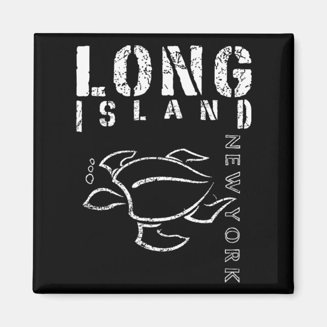 Long Island New York Souvenir Magnet (Front)