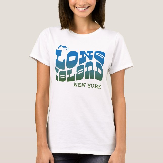 Long Island New York T-Shirt (Front)