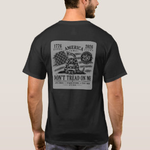 Long Island NY Chapter - 250 Don't Tread On Me 2s T-Shirt