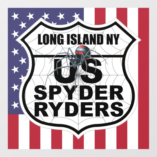 Long Island NY Chapter - Decal Flag & Logo (Sheet)