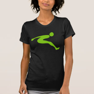Long Jump - Martian Green T-Shirt