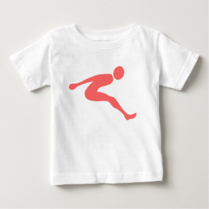 Long Jump - Tropical Pink Baby T-Shirt