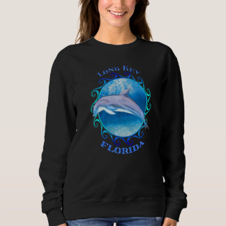 Long Key Florida Vacation Souvenir Dolphin Sweatshirt