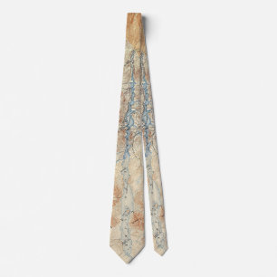 Long Lake in Adirondack Mountains Tie