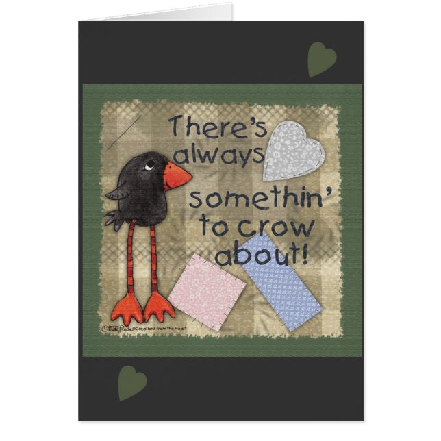 Long Legged Crow-Somethin' to Crow About (Front)