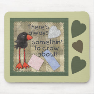 Long Legged Crow-Somethin' to Crow About Mouse Pad