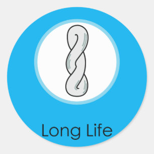 Long Life Doljabi Doljanchi Dol Korean birthday Classic Round Sticker