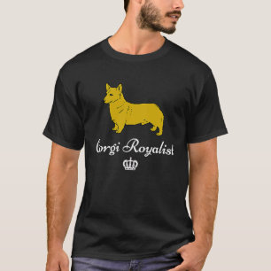 Long Live Corgi Royalist Dogs UK Pembroke Monarchy T-Shirt