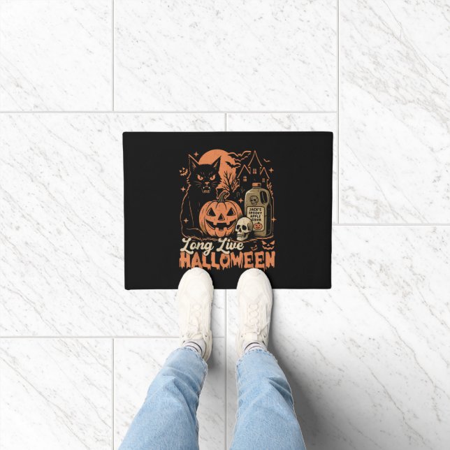 Long Live Halloween Doormat (Indoor)