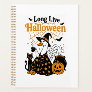 Long Live Halloween Goose Witch Planner