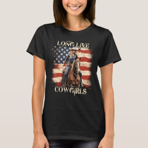 Long Live Howdy Rodeo Western Country Southern Cow T-Shirt