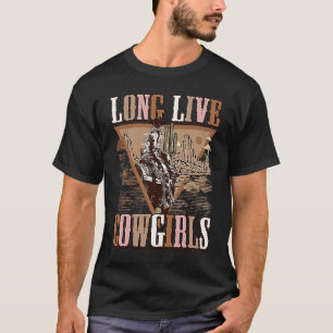 Long Live Howdy Rodeo Western Country Southern Cow T-Shirt