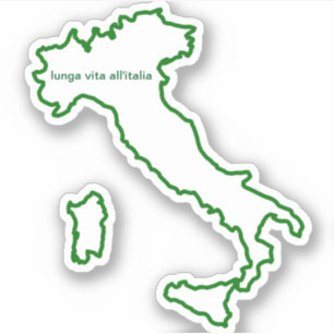 Long Live Italy Cool Shape