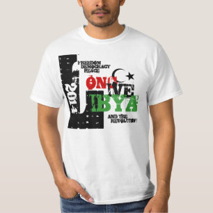 LONG LIVE LIBYA AND THE REVOLUTION 2014 T-Shirt
