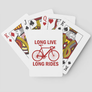 Long Live Long Rides Playing Cards