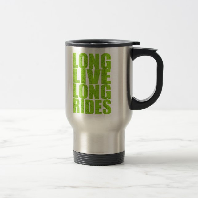 Long Live Long Rides (Topo) Travel Mug (Right)