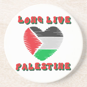 Long Live Palestine Coaster