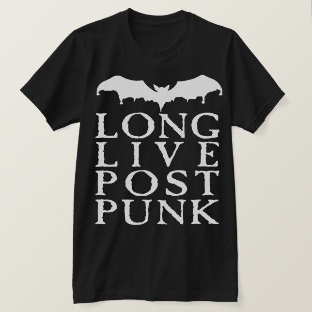 Long Live Post Punk T-Shirt (Design Front)