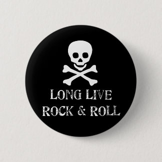 Long Live Rock & Roll 6 Cm Round Badge