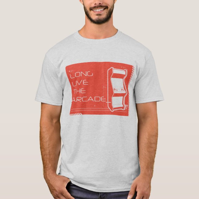 Long Live the Arcade T-Shirt (Front)