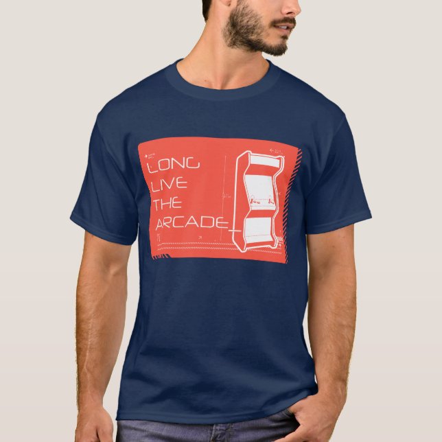 Long Live the Arcade T-Shirt (Front)