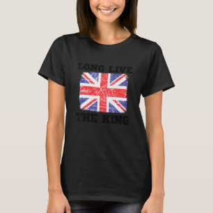 Long Live The King England UK British Crown Suppor T-Shirt