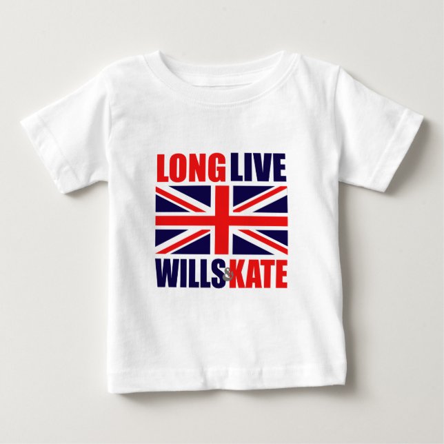 Long Live Wills & Kate Infant Shirt (Front)
