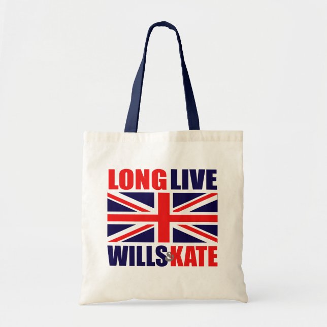 Long Live Wills & Kate Tote Bag (Front)