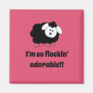 Long Lost Lamb: Flockin' Adorable Magnet