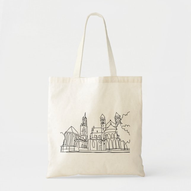 Long Maastricht Tote Bag (Front)