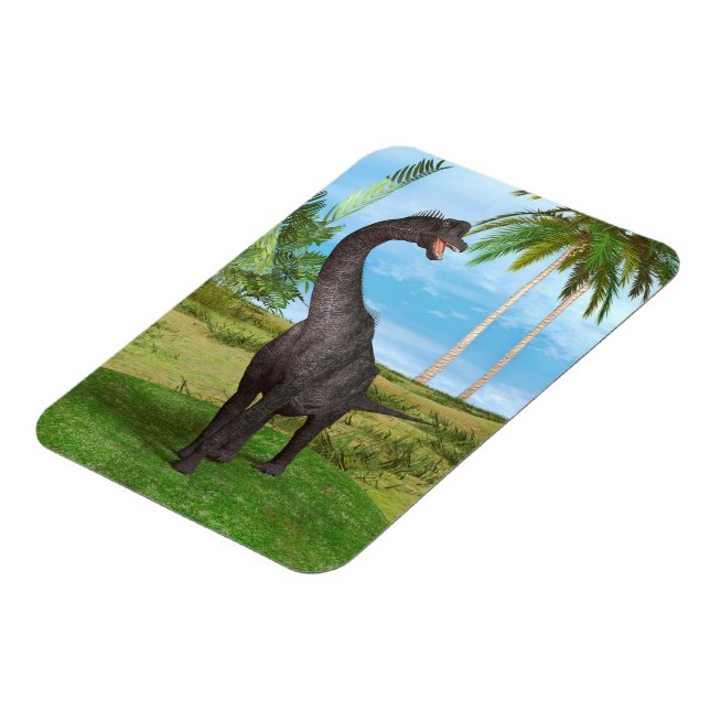 Long Neck Dinosaur Jungle Adventure Magnet (Left Side)