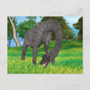 Long Neck Dinosaur Jungle Adventure Postcard