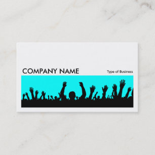 Long Picture 0109 - Concert Crowd Business Card